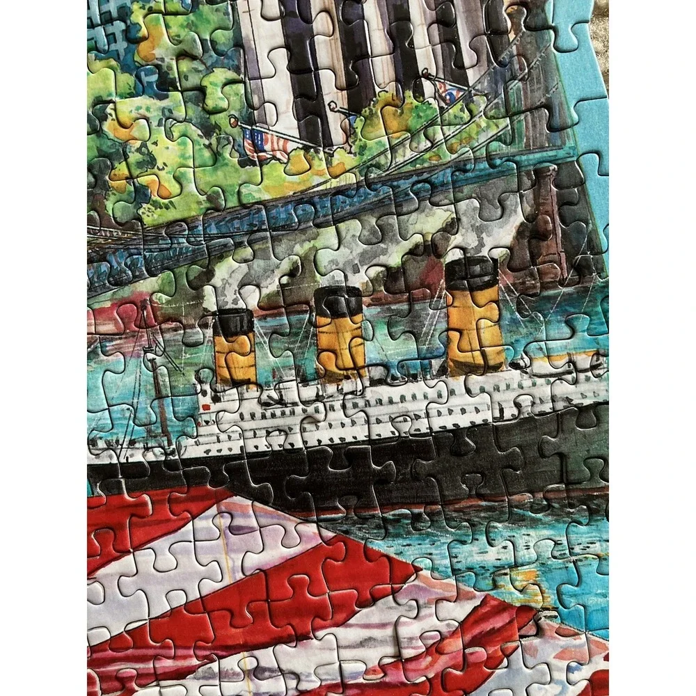 Statue of Liberty Shaped 1000 Piece Jigsaw‎ Puzzle Made in the USA